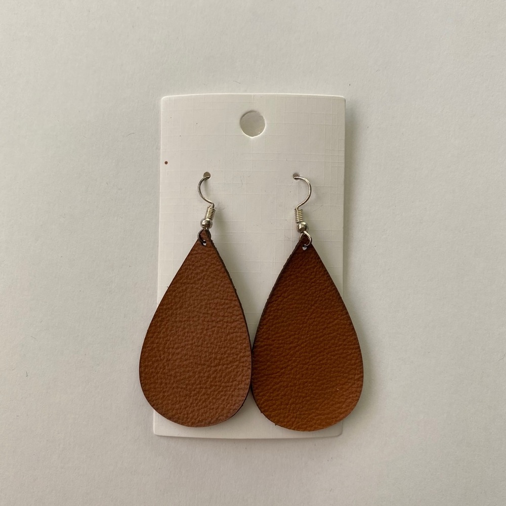 COPY - Spring Meadow Co. Leather Drop Earrings
